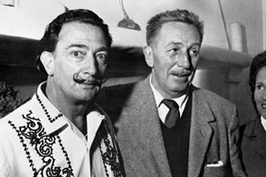 Salvador Dalì e Walt Disney