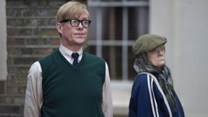 Alex Jennings e Maggie Smith in "The Lady in the Van"