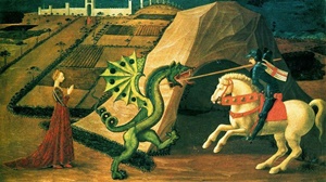 Paolo Uccello, "San Giorgio e il drago" (1460)