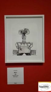 Bozzetto per "Wall-E" (Ph. Chiara Ricci)
