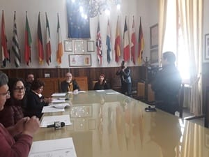 La conferenza stampa del Premio Letterario Nazionale "EquiLibri" - Edizione 2019 (Ph. Ufficio Stampa Comune Cava de' Tirreni)